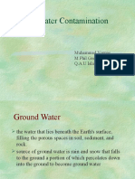 Groundwater Contamination