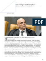 Alexandre de Moraes e o Guarda Da Esquina