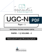 UGC NET Mathematical Reasoning Series
