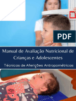 Manual de Avaliação Nutricional de Crianças e Adolescentes
