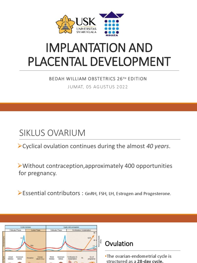 Placenta Development and Structure | PDF | Implantation (Human Embryo ...