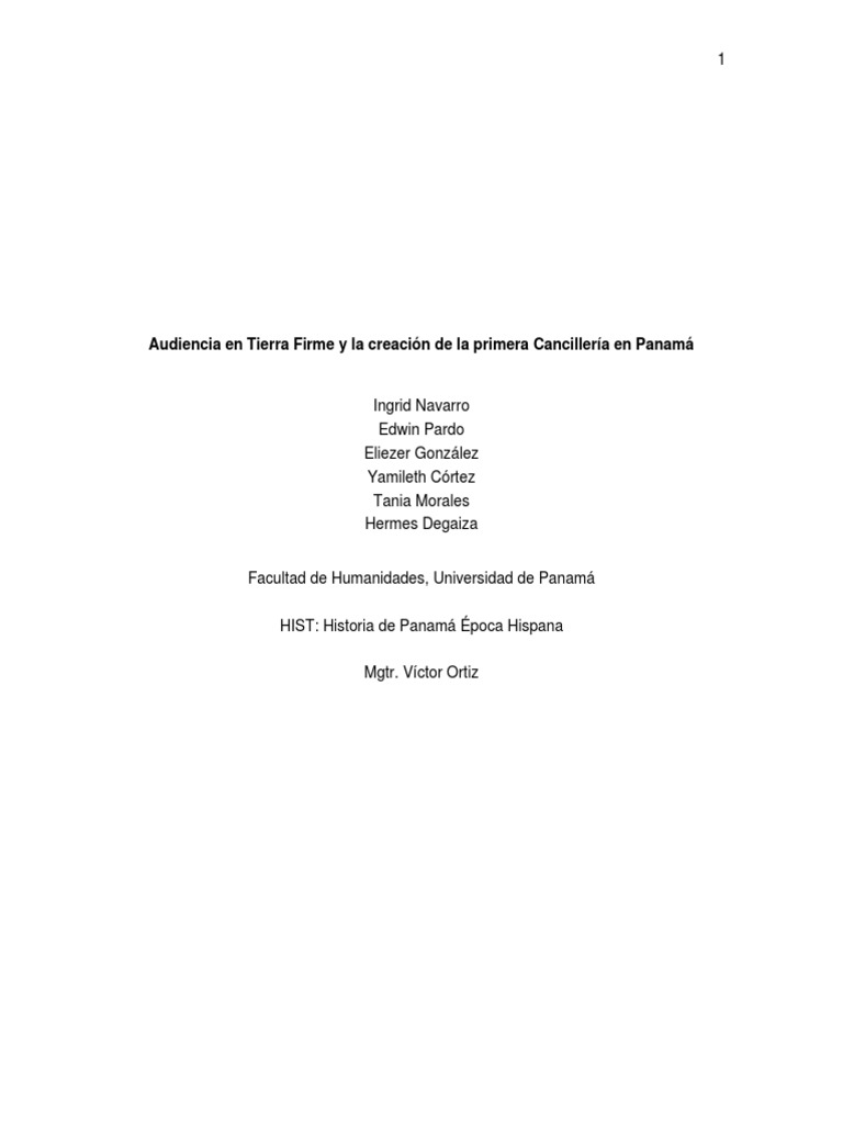 audiencia-en-tierra-firme-y-la-creaci-n-de-la-primera-canciller-a-en