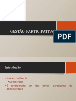 Gestão participativa - Aula 2