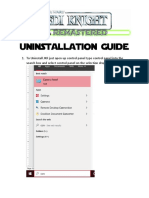 Jedi Knight Remastered Uninstallation Guide