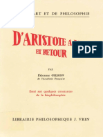 D’Aristote a Darwin... Et Retour Essai Sur Quelques Constantes de La Bio-Philosophie (Étienne Gilson) (Z-lib.org)