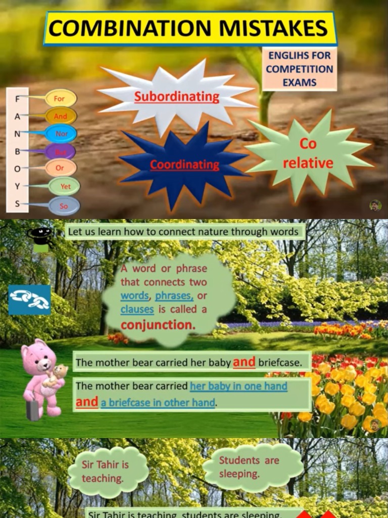 Combination Mistakes PDF