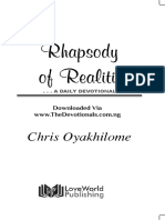 Thedevotionals - Rhapsody of Realities November 2022