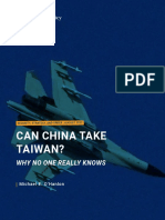 Can China Take Taiwan Why No One Really Knows