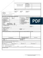 Formulario Solicitud Visa