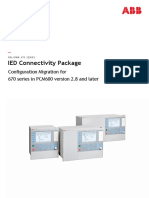 1MRG026808 - Configuration Migration 670 Series in PCM600 Vers. 2.8 and Later and ConnPack Vers. 3.2