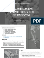 Investigación Científica y Sus Elementos-Grupo 7