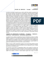 Concepto 019-2022 Contrato de Prestación de Servicios