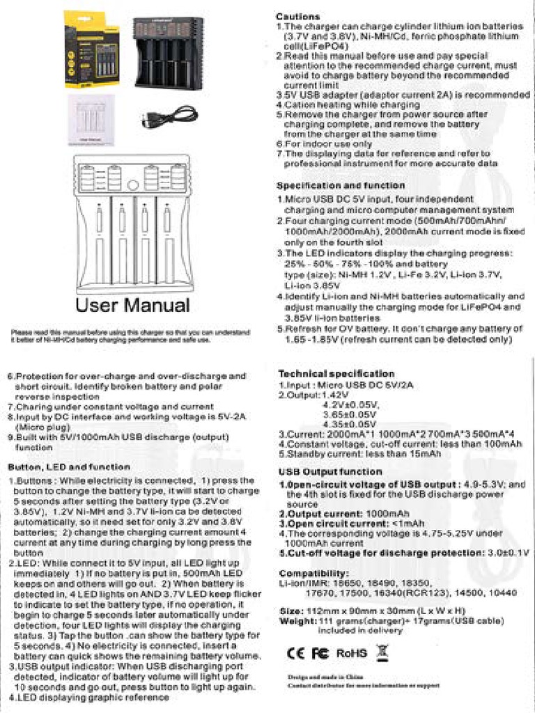 LiitoKala Lii-402-MANUAL | PDF