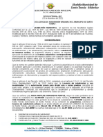 Resolucion 097 15 12 2022 Rosa Granados Pertuz Subdivision