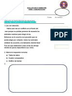 Examen IV Bimestre Comunicacion Dic