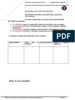 Ficha de Refuerzo de Comunicacion Elaboracion Carta Navidad