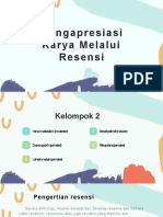 Mengapresiasi Karya Melaui Resensi