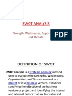 Swot Analysis by FC
