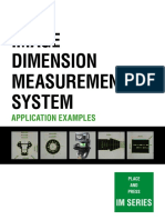 Image Dimension Measurement System: Application Examples