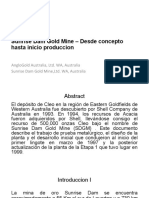 Sunrise Dam Gold Mine - Desde Concepto Hasta Inicio Produccion