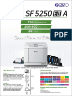 RISO SF 5250 EII-A Brochure Indonesia