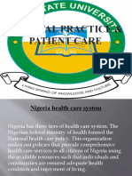 Hospital Practice & Patient Care