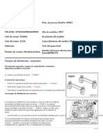 Tiempos de Distribución - Comprobar