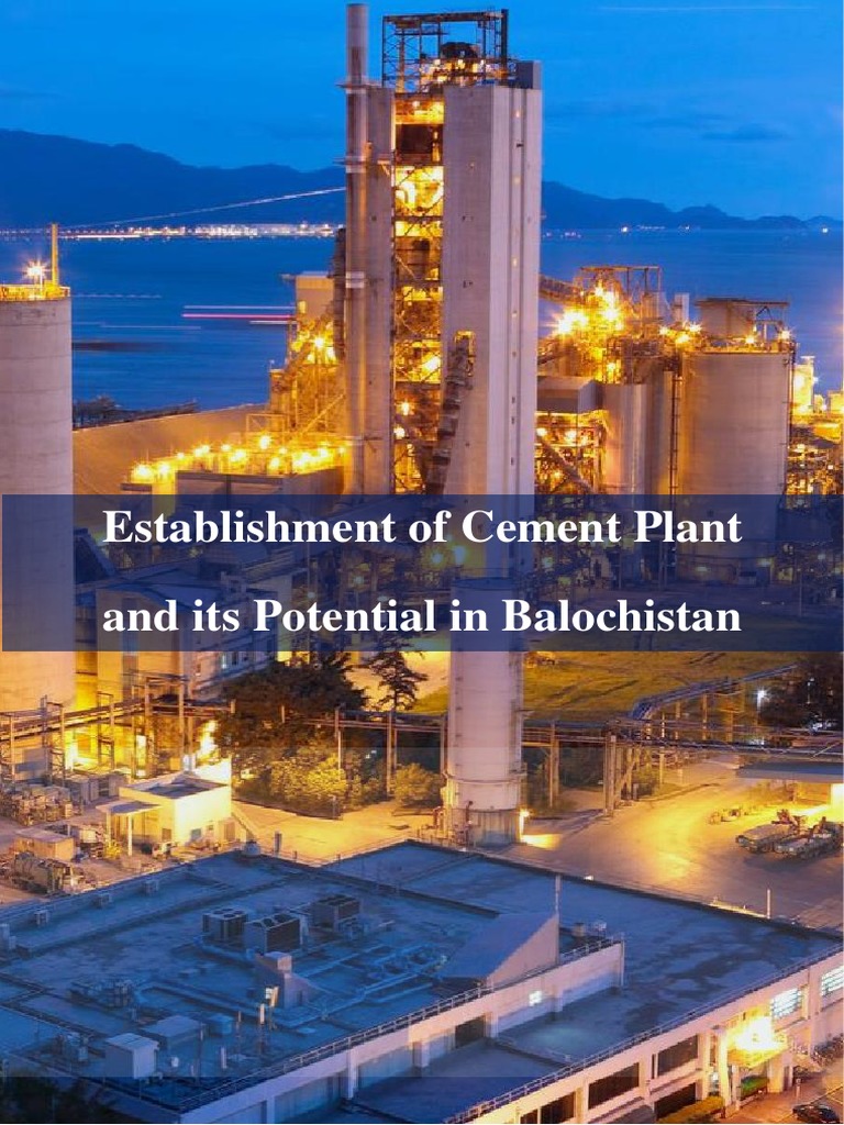 Cement Plant Development in Balochistan | PDF | Cement | Procurement