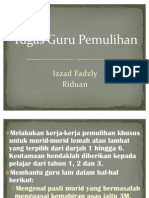 Tugas Guru Pemulihan