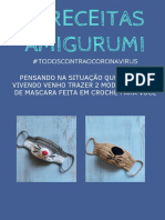 +mascara de Crochê Receitas Amigurumi