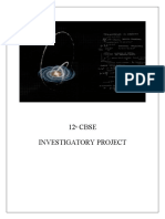 12 Cbse Investigatory Project