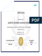 Roldan Janette Diploma