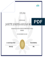 Diploma Janette