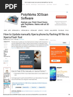 How To Update Manually Xperia Phone by Flashing FTF File by Flash Tool