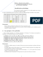 Chapitre 5. Classification périodique des éléments (1)