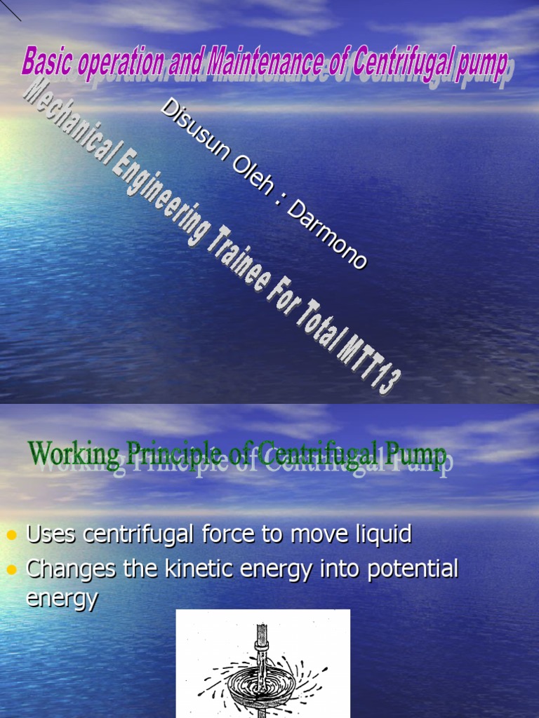 Centrifugal Pump | PDF | Pump | Mechanical Engineering