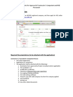 ADDC Requirements of HV Contractor Registration