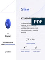 Discover Conectar Certificate