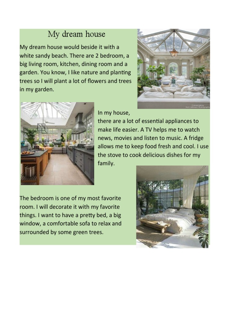 My Dream House Pdf