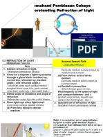 5.2 Refraction of Light 2018