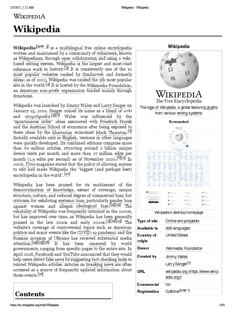 How Woke Is Wikipedia's Editorial Pool? - Bloomberg