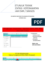 Panduan eMR Keperawatan 31 Oktober 2022