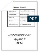 Computer Networks Lab Report