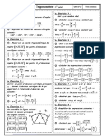 Trigonométrie Serié N 1