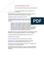 Clasificación de Los Petróleos Crudos