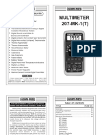 Hygrometer - 207 MK1 (T) Manual