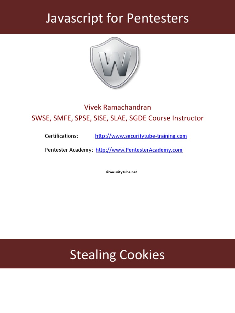 Stealing Cookies | PDF