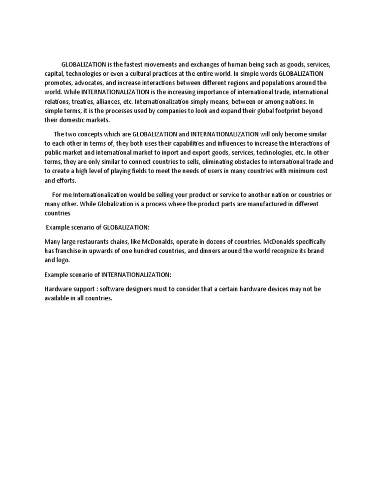 contemporar world