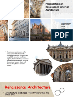 Renaissance Exterior Architecture Presentation