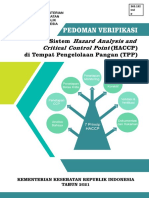 Buku Pedoman Verifikasi HACCP Di TPP